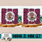 Mama and Mini Leopard Bundle Digital 20 oz Tumbler