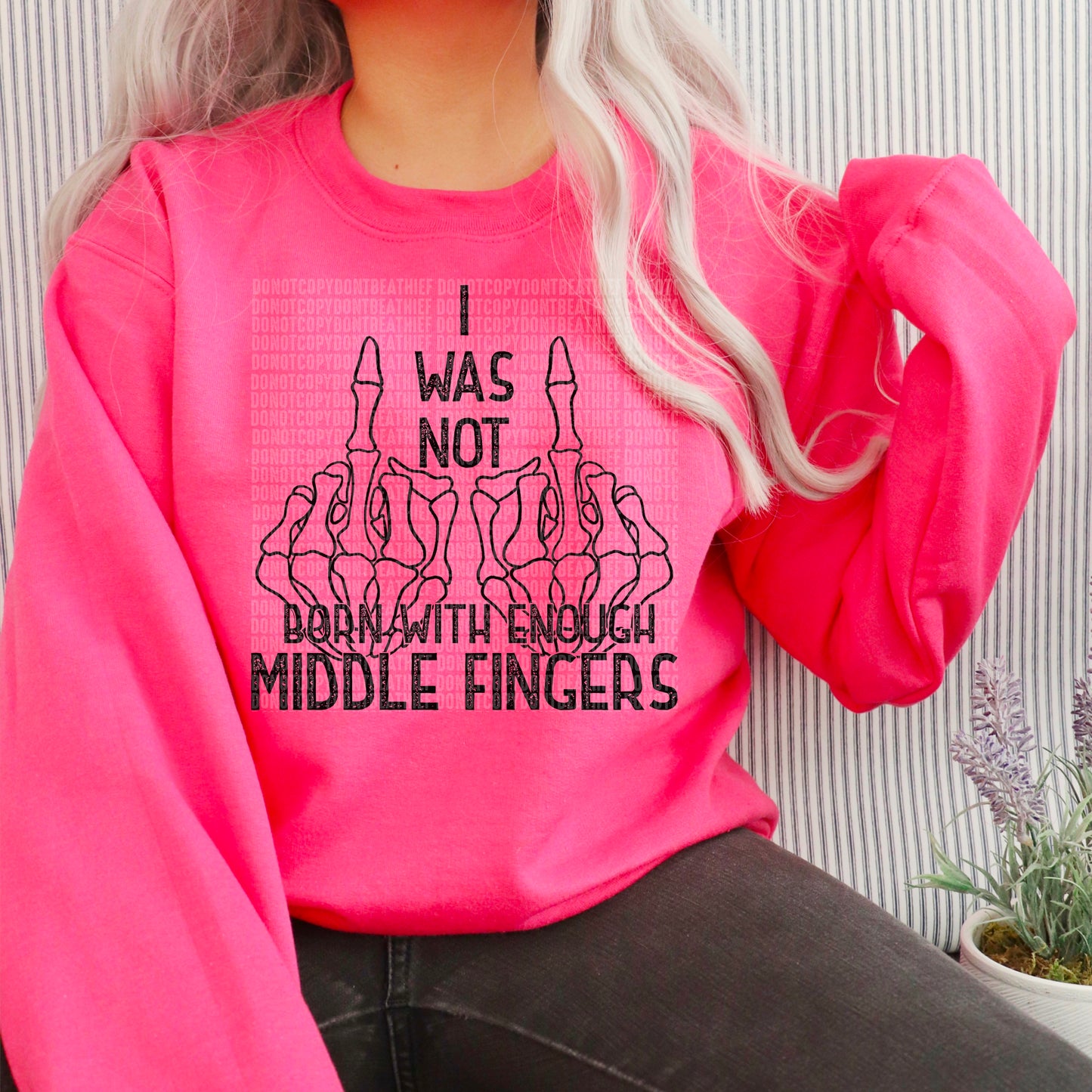 I Was Not Born With Enough Middle Fingers Bundle