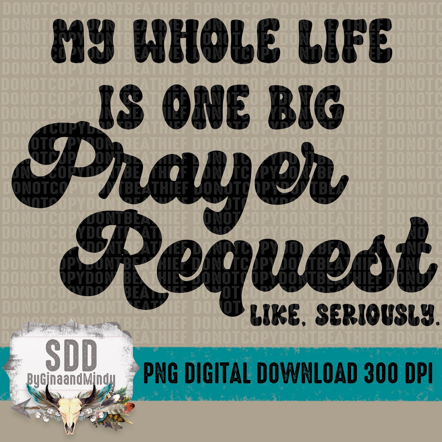 One Big Prayer Request