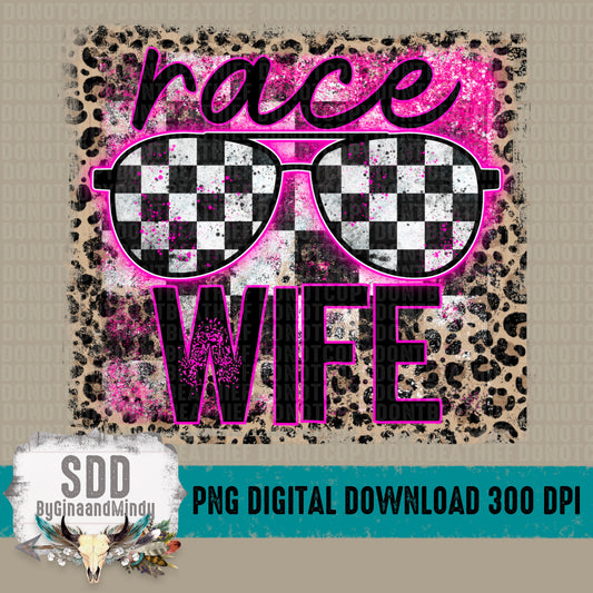 Race Wife Glasses