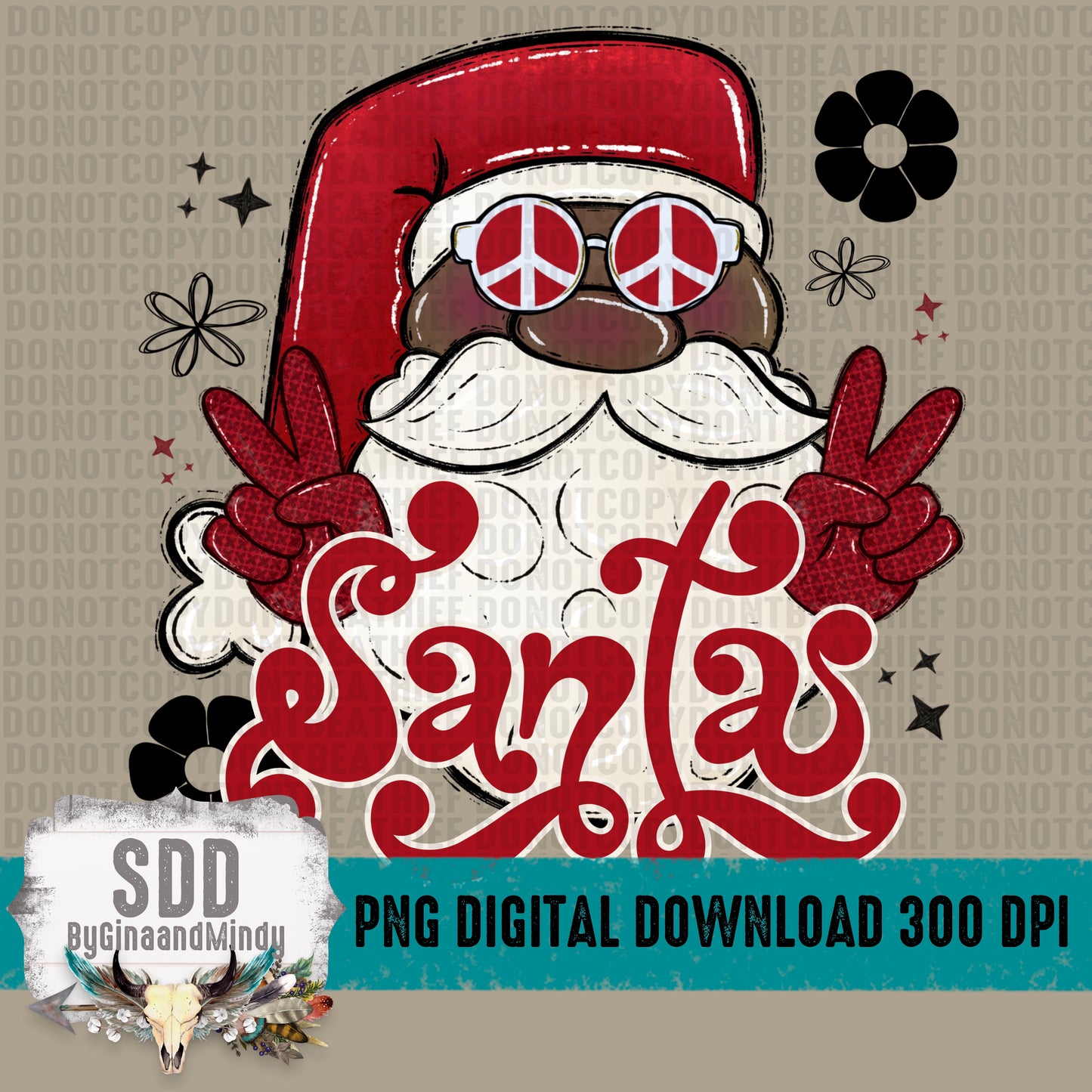 Santa Bundle- 3 Skin Tones