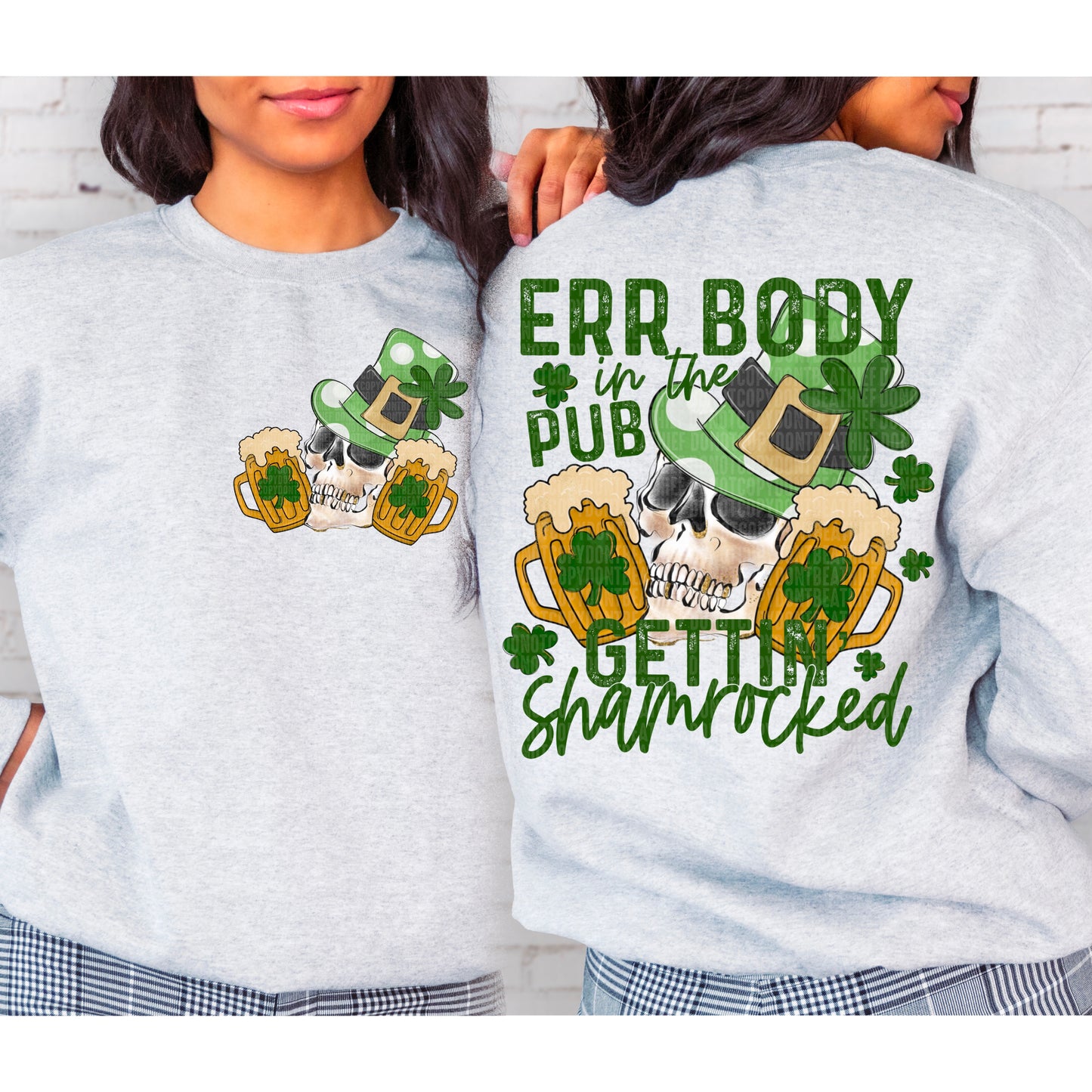 Gettin' Tipsy/Shamrocked Skull Bundle