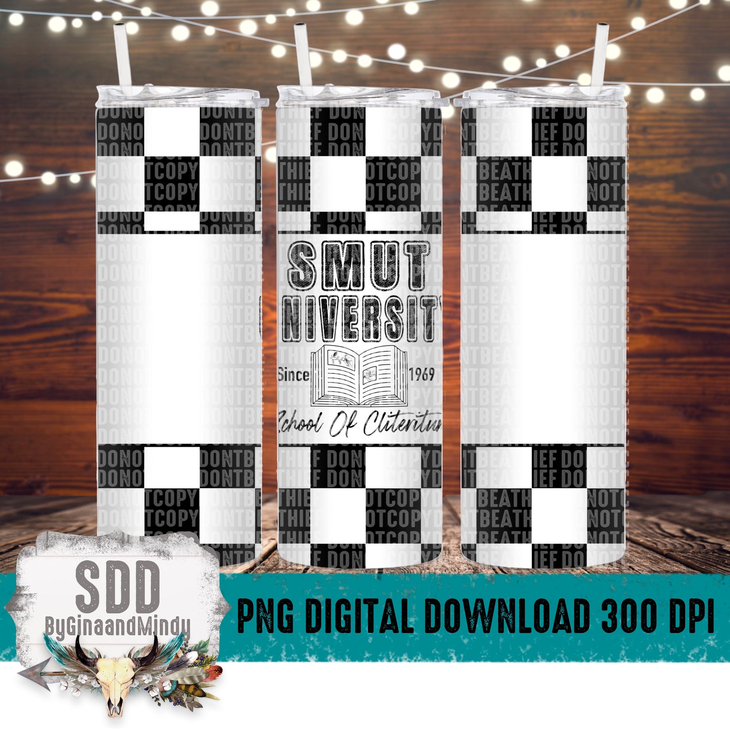 Smut University Tumbler 20 oz.