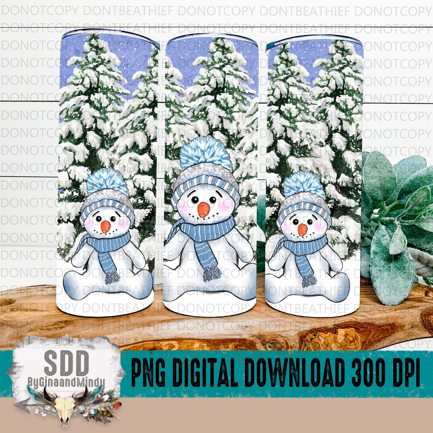 Snow Buddies 20oz Tumbler Wrap