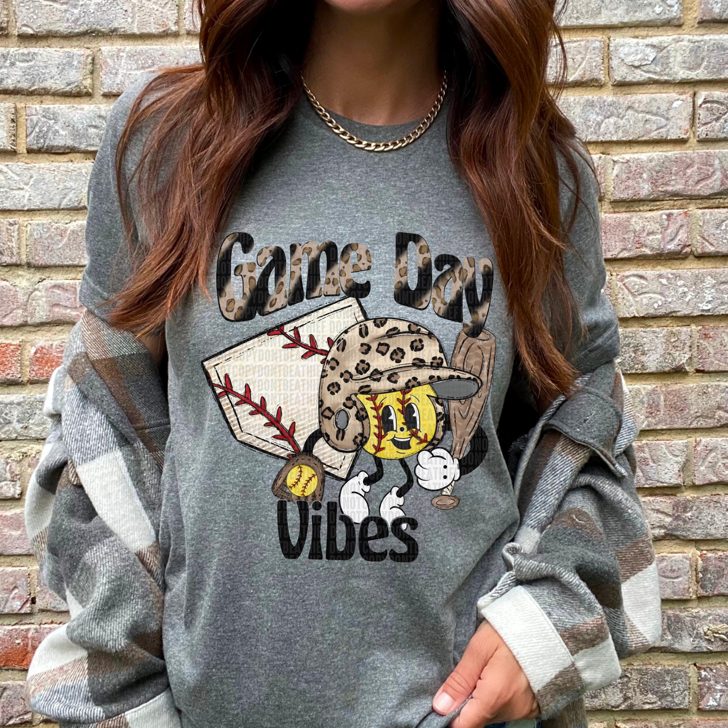 Game Day Vibes Softball Bundle (Pocket and Full Image)