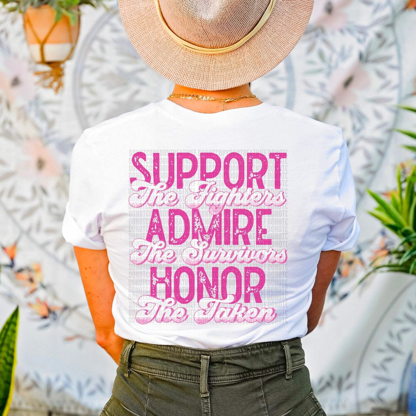 Support, Honor, Admire Pink