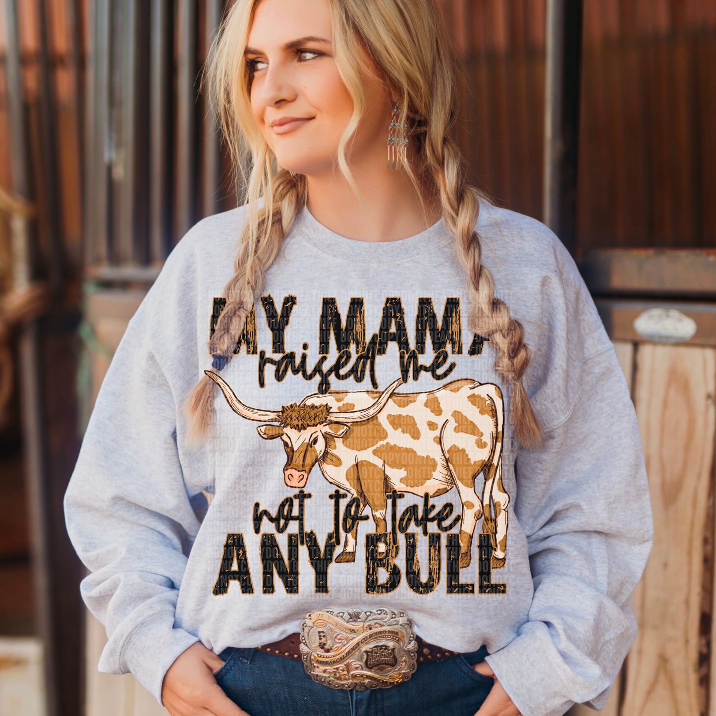 Mama/Daddy Raised Me Not To Take Any Bull Bundle