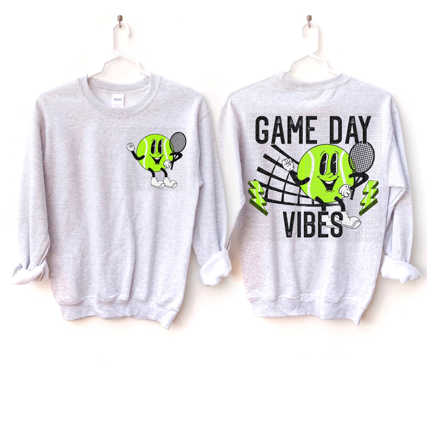 Game Day Vibes Tennis Bundle (Pocket and Full Image)