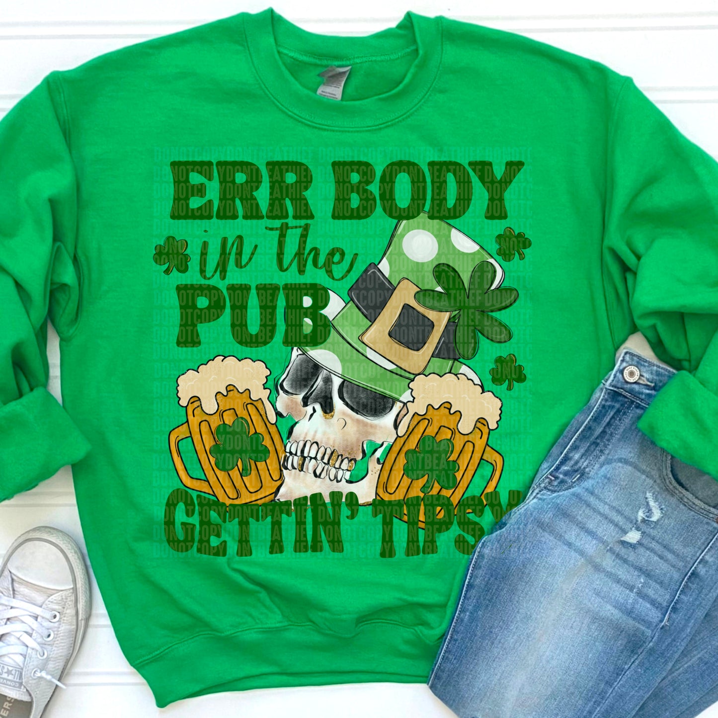 Gettin' Tipsy/Shamrocked Skull Bundle