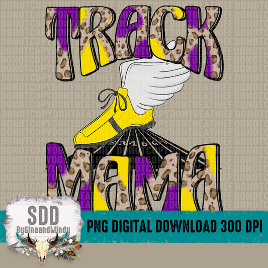 Track Mama Purple/Yellow