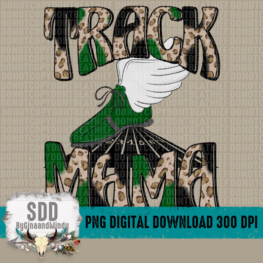 Track Mama Green/Black