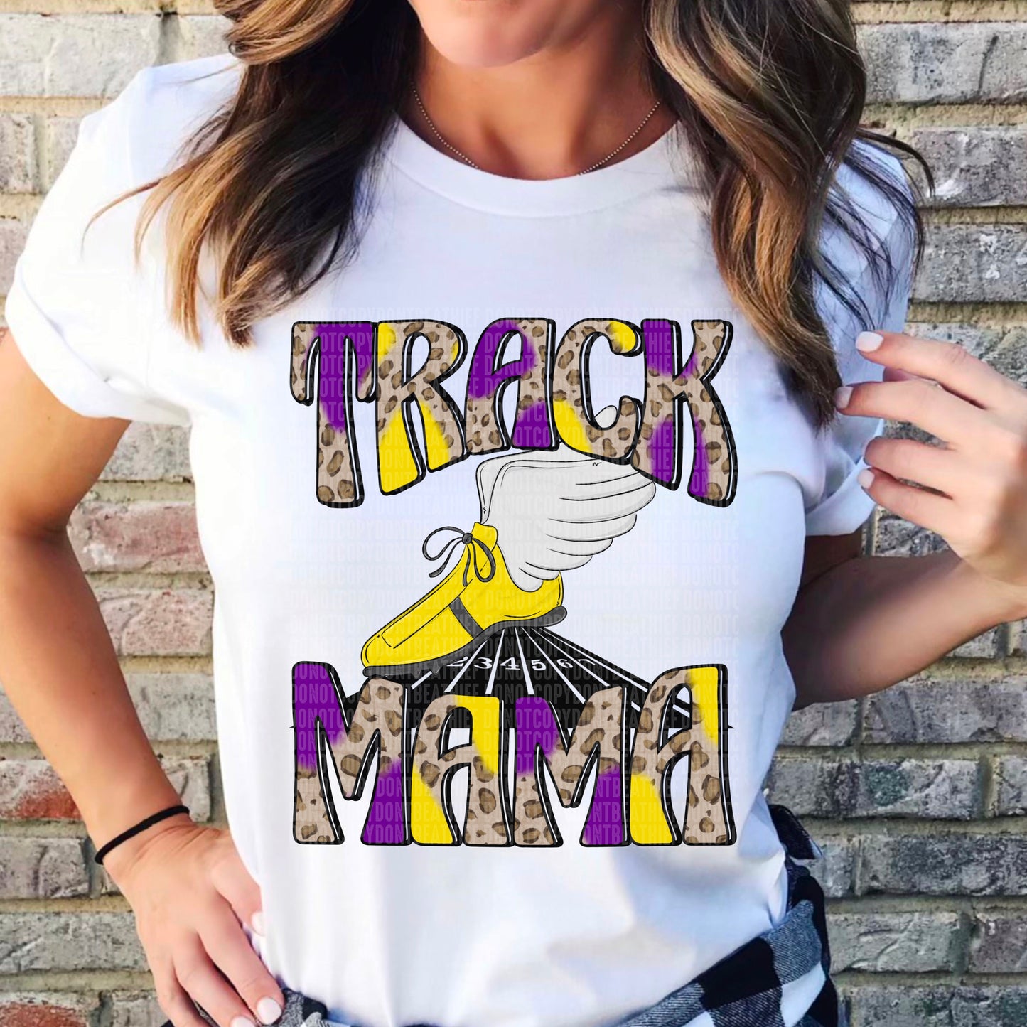 Track Mama Purple/Yellow