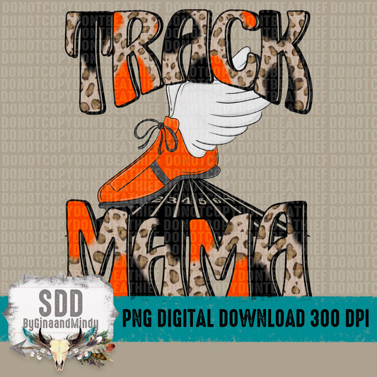 Track Mama Black/Orange