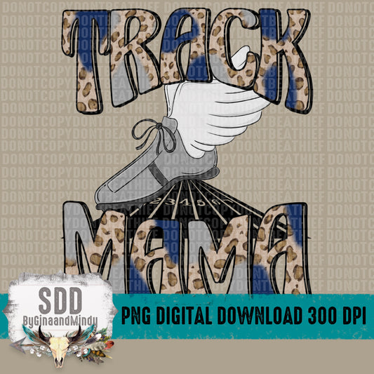 Track Mama Navy/Grey