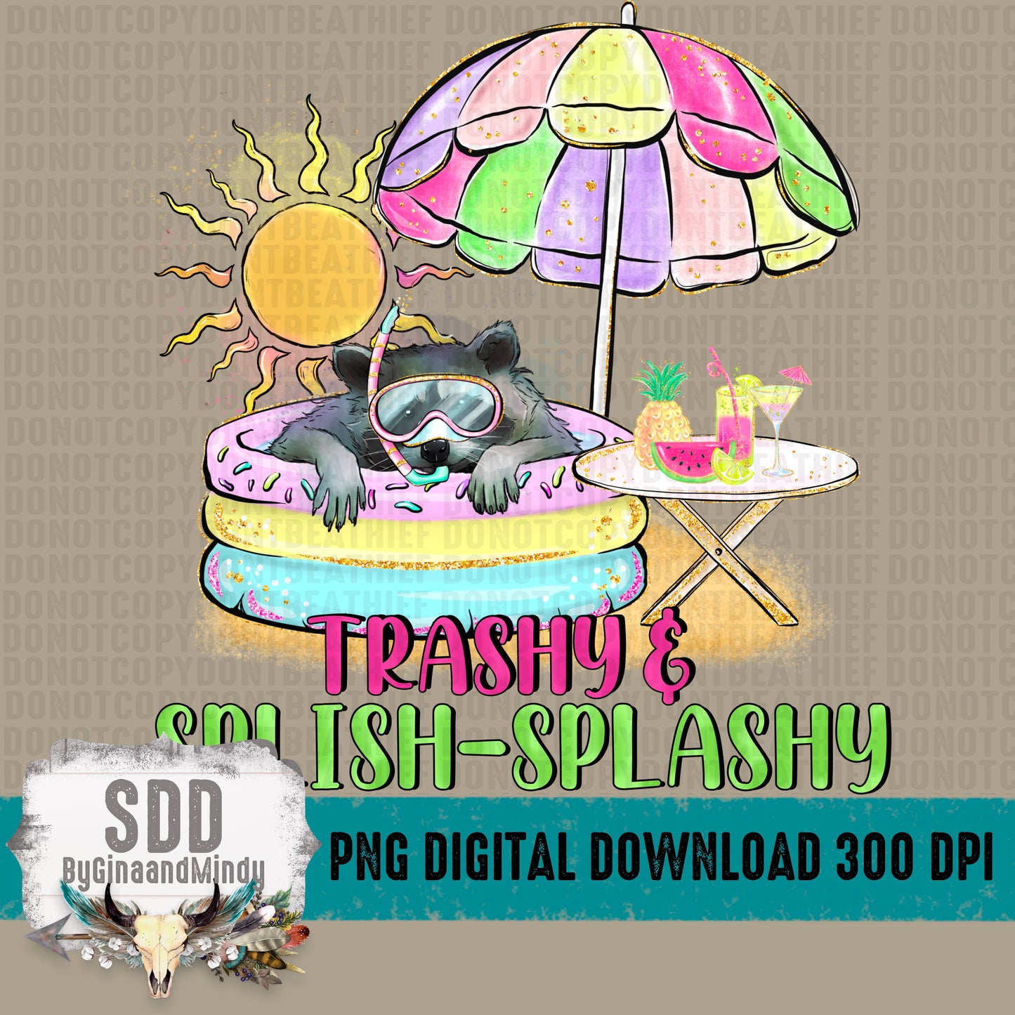 Trashy and Splish-Splashy