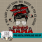 Volleyball Mama Messy Bun Red/Black