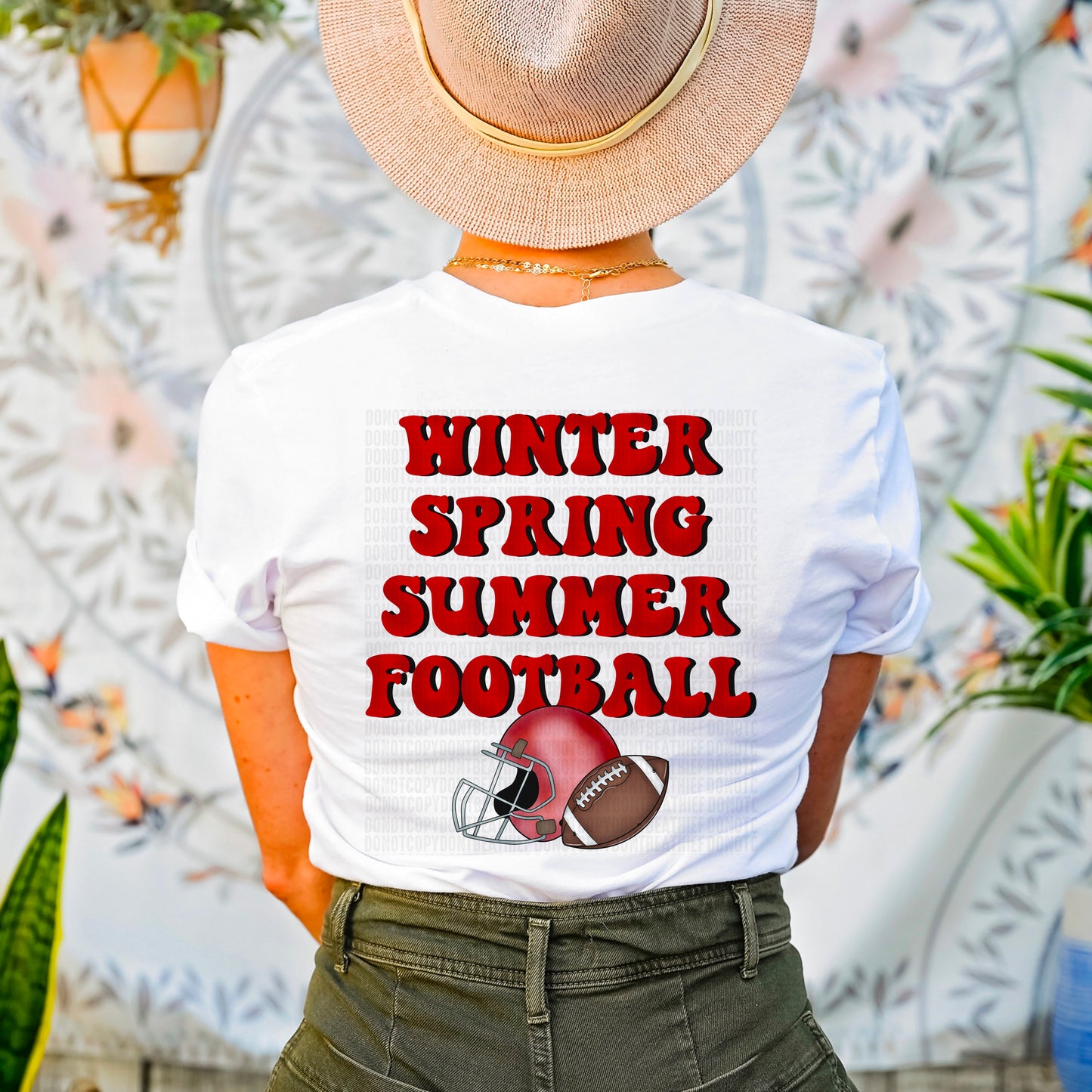 Winter, Spring, Summer, Football